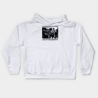 Leaders Of The New School (Black Lettering) Kids Hoodie